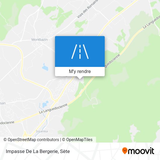 Impasse De La Bergerie plan