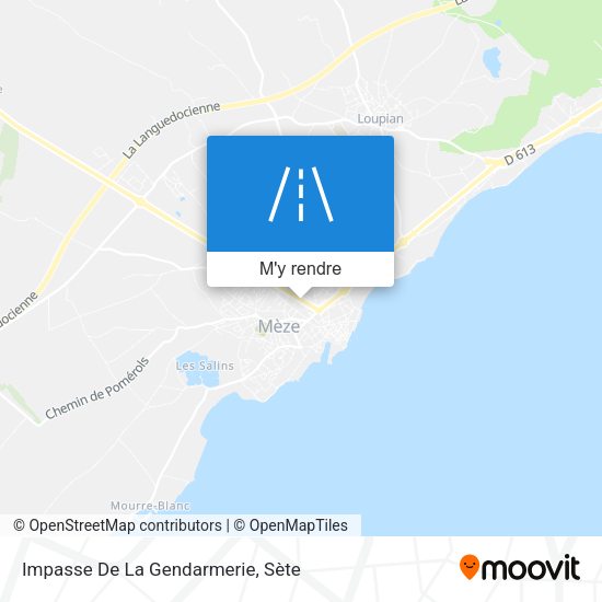Impasse De La Gendarmerie plan