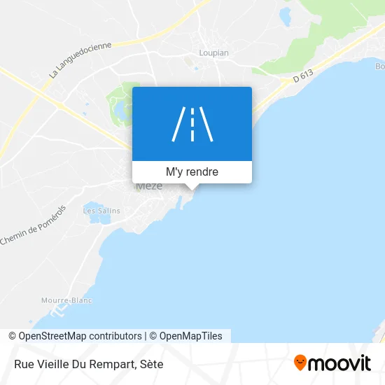 Rue Vieille Du Rempart plan