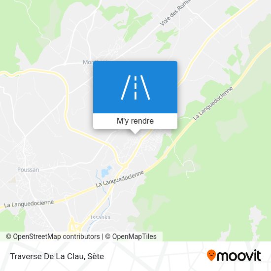 Traverse De La Clau plan