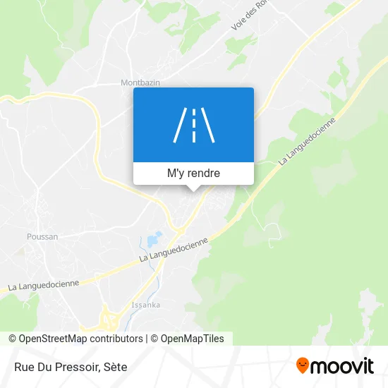 Rue Du Pressoir plan