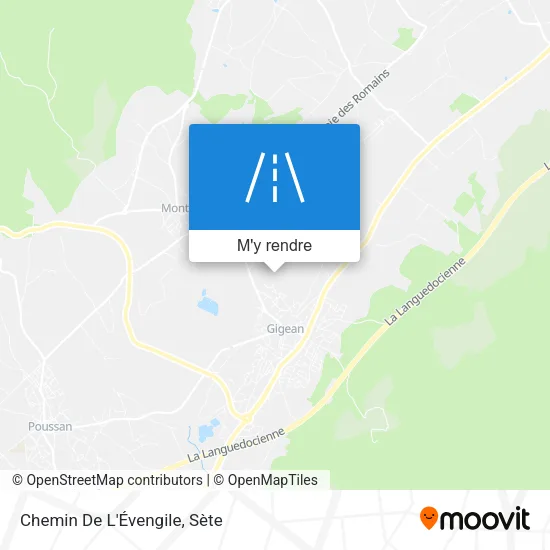 Chemin De L'Évengile plan