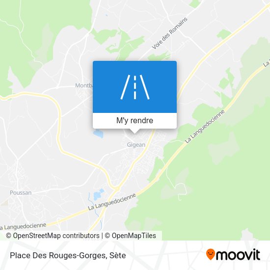 Place Des Rouges-Gorges plan