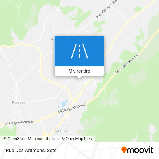 Rue Des Aramons plan
