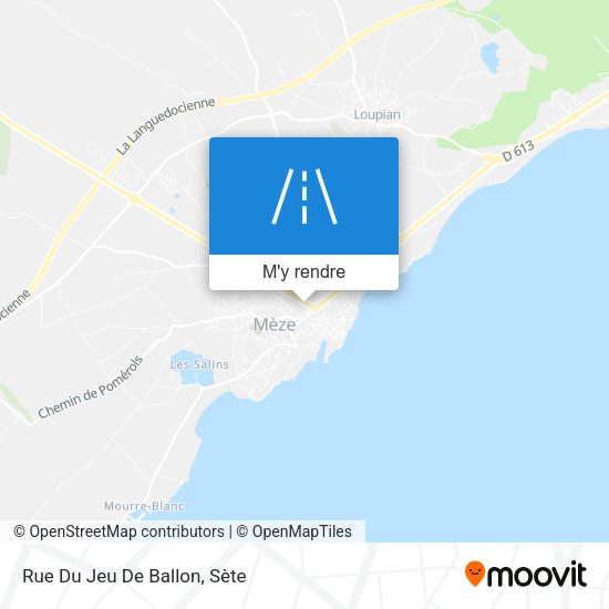 Rue Du Jeu De Ballon plan