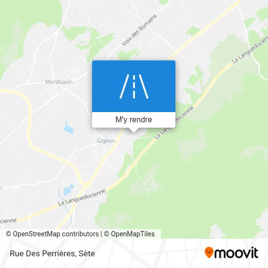 Rue Des Perrières plan