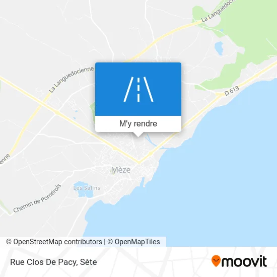 Rue Clos De Pacy plan