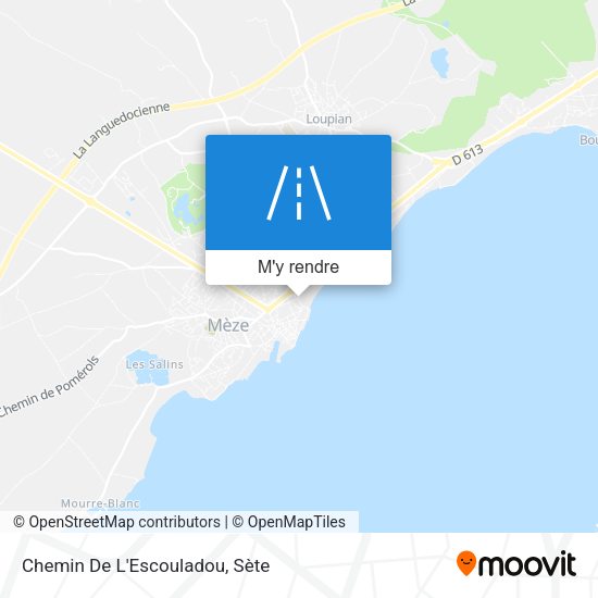 Chemin De L'Escouladou plan