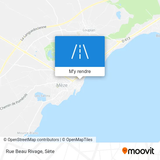 Rue Beau Rivage plan