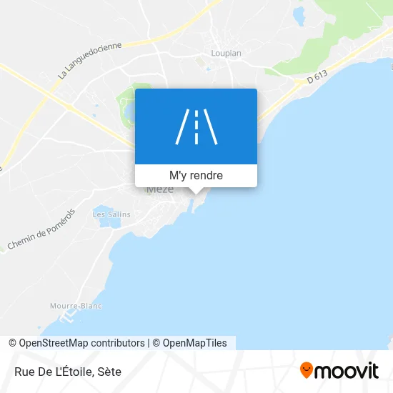 Rue De L'Étoile plan