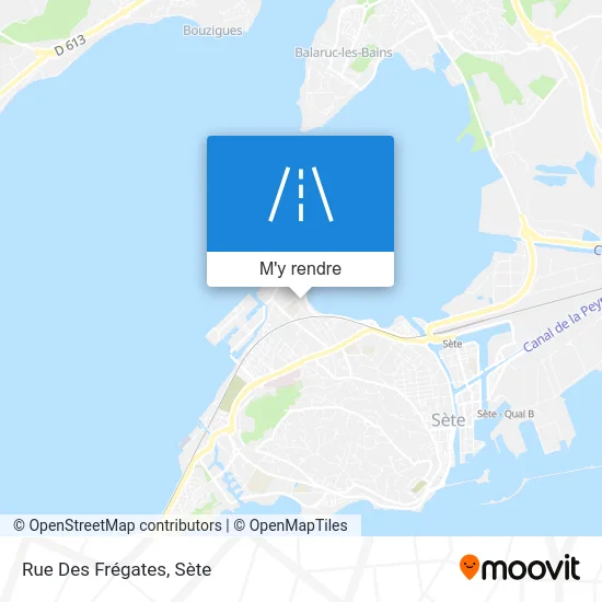 Rue Des Frégates plan