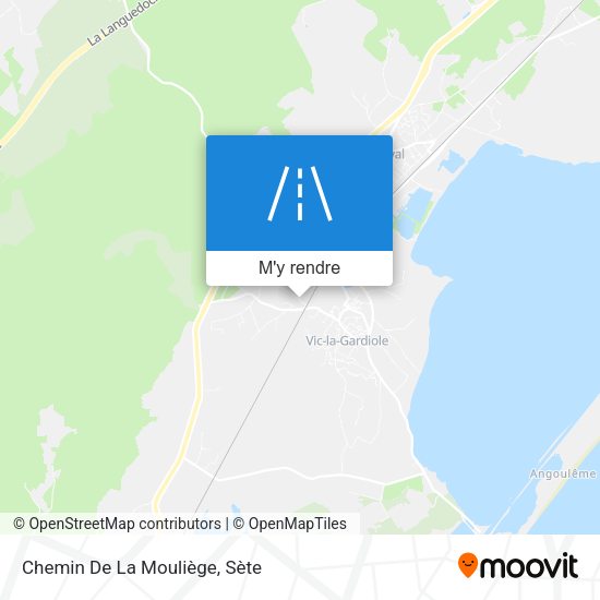 Chemin De La Mouliège plan