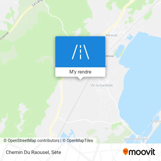 Chemin Du Raousel plan