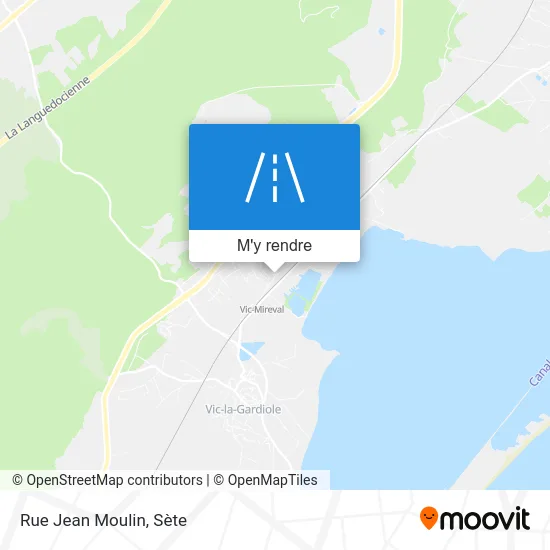 Rue Jean Moulin plan