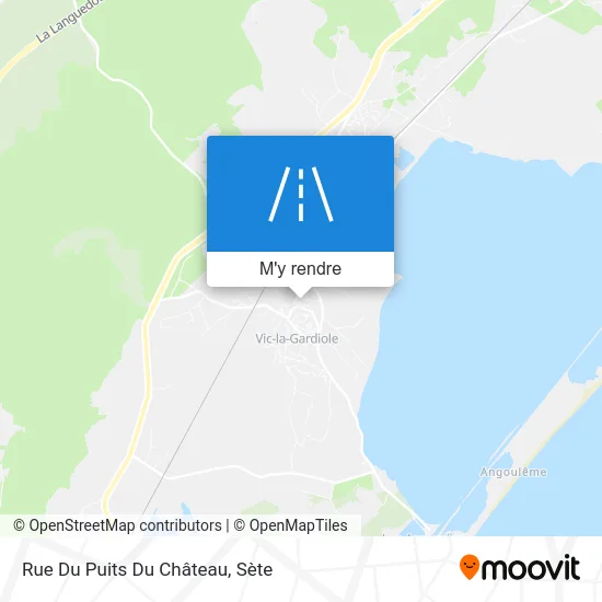 Rue Du Puits Du Château plan