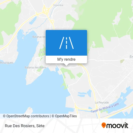 Rue Des Rosiers plan