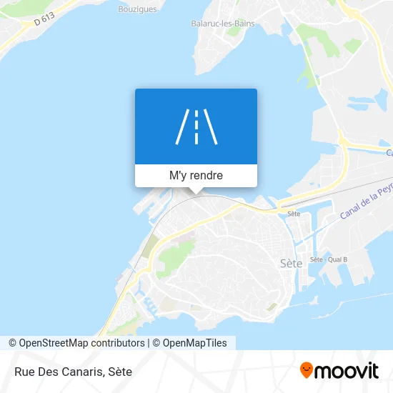 Rue Des Canaris plan