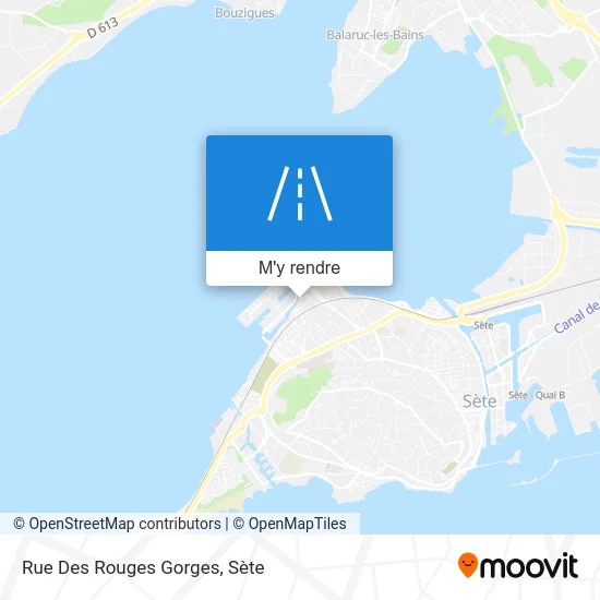 Rue Des Rouges Gorges plan