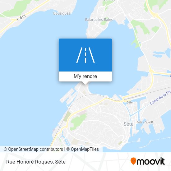 Rue Honoré Roques plan
