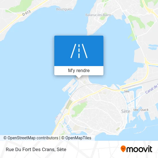 Rue Du Fort Des Crans plan