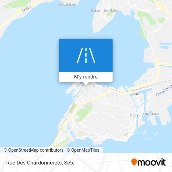 Rue Des Chardonnerets plan