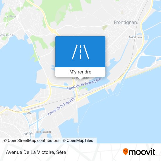Avenue De La Victoire plan