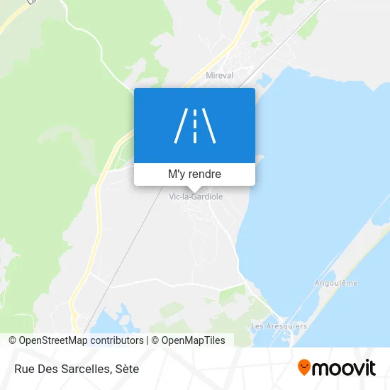 Rue Des Sarcelles plan