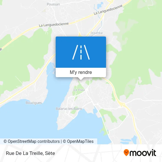 Rue De La Treille plan