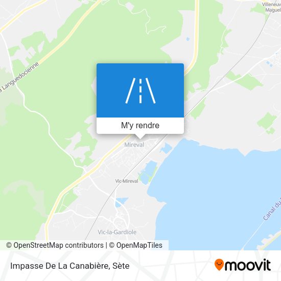 Impasse De La Canabière plan