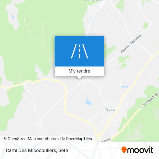 Cami Des Micocouliers plan