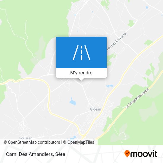 Cami Des Amandiers plan