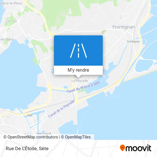 Rue De L'Étoile plan