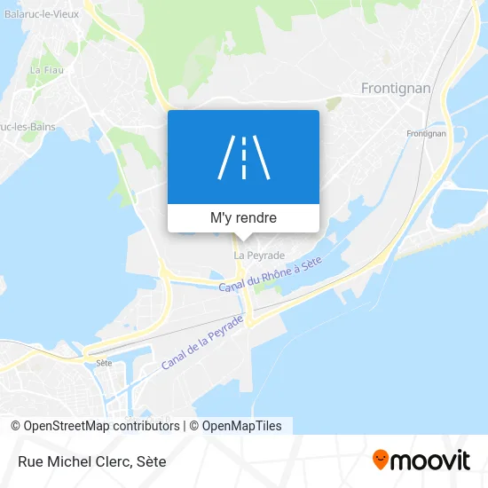 Rue Michel Clerc plan