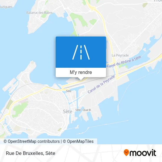 Rue De Bruxelles plan