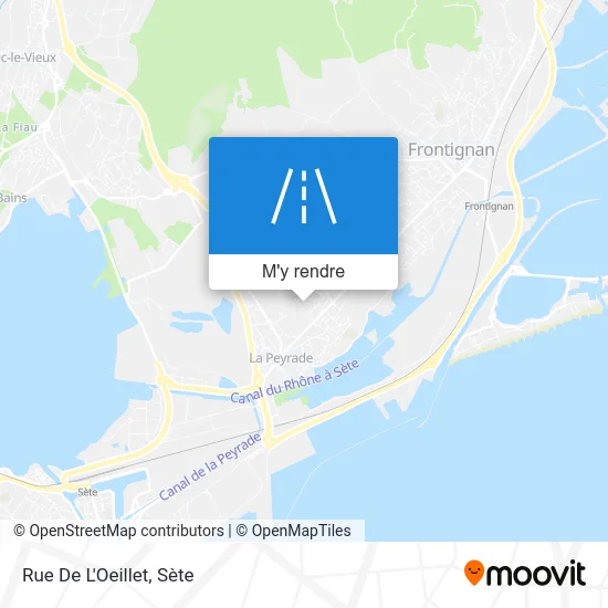 Rue De L'Oeillet plan