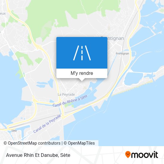 Avenue Rhin Et Danube plan