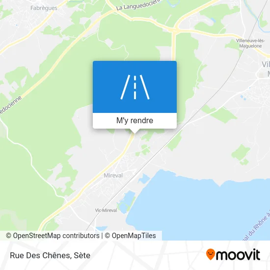 Rue Des Chênes plan