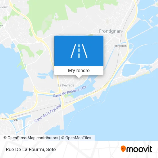 Rue De La Fourmi plan