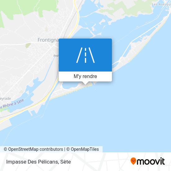 Impasse Des Pélicans plan