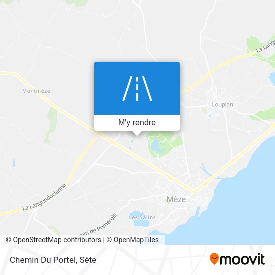 Chemin Du Portel plan