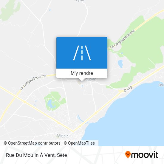 Rue Du Moulin À Vent plan