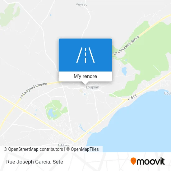 Rue Joseph Garcia plan