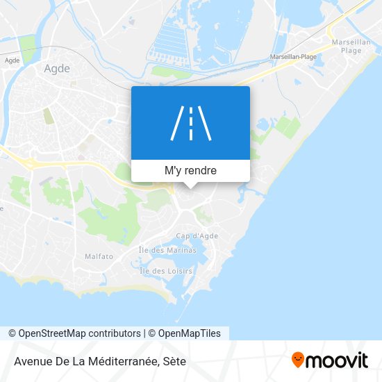 Avenue De La Méditerranée plan