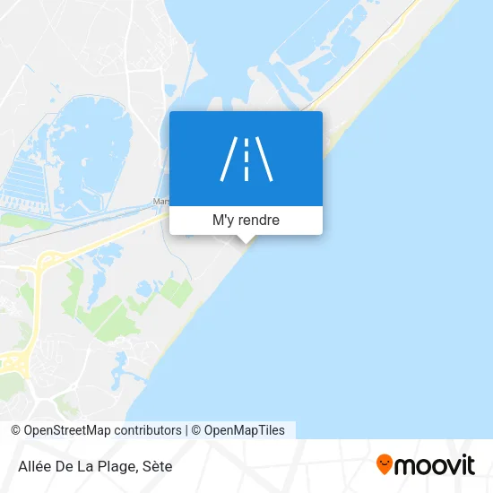 Allée De La Plage plan