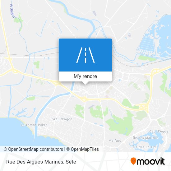 Rue Des Aigues Marines plan