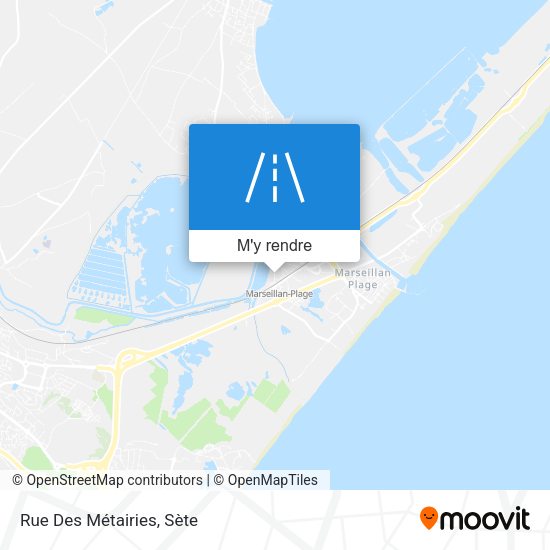 Rue Des Métairies plan