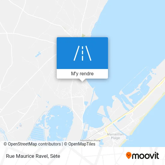 Rue Maurice Ravel plan