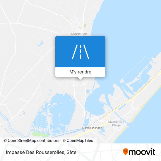 Impasse Des Rousserolles plan
