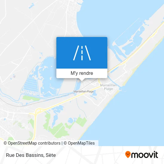 Rue Des Bassins plan