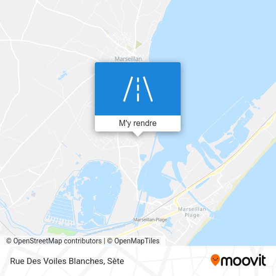 Rue Des Voiles Blanches plan